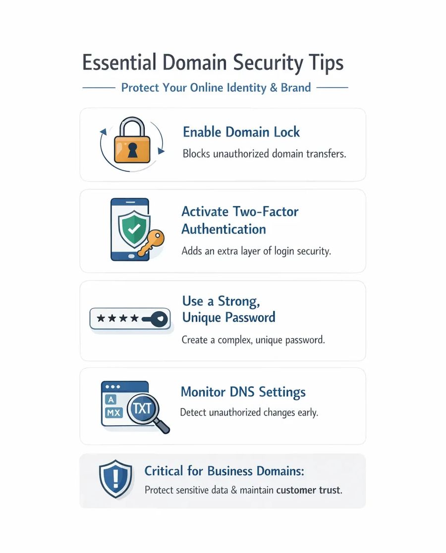 Security Best Practices for Domain Management